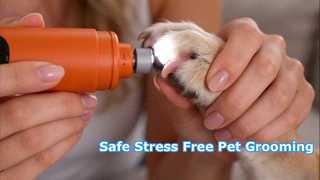 M06 Silent Pet Nail Grinder Safe Stress Free Grooming